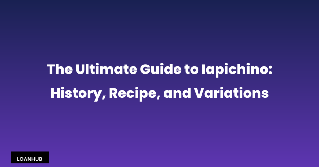 The Ultimate Guide to Iapichino: History, Recipe, and Variations